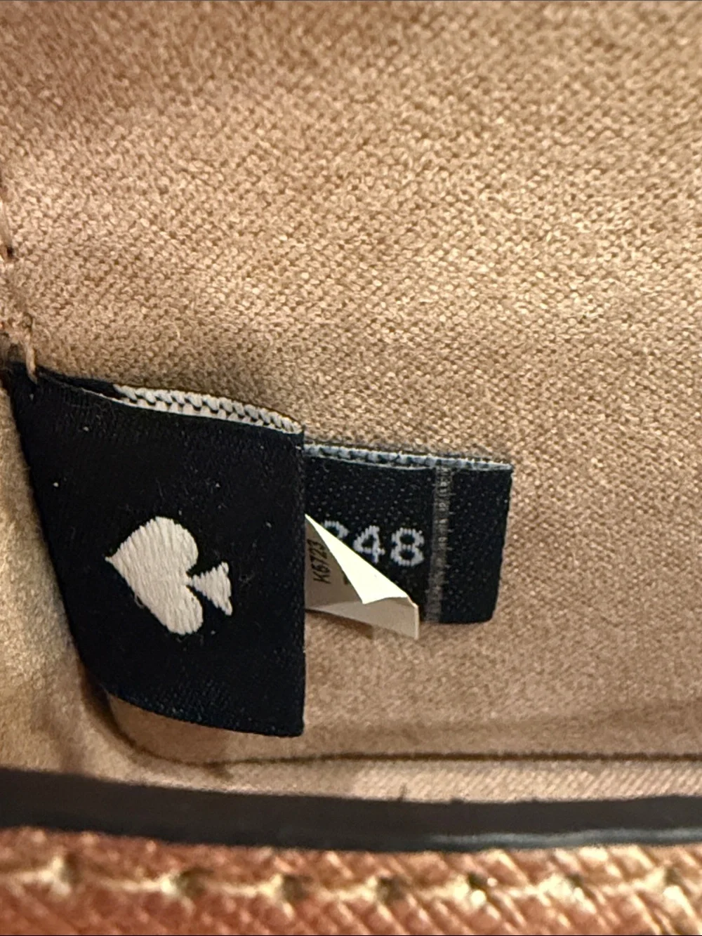 kate spade Bunbun Rose Gold Metallic Saffiano AirPod Pro Case